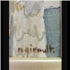 Image 3 : Michele Girault Abstract Painting On Canvas Signed Lower Right