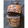 Image 10 : A Very Fine Hand Carved Boxwood Inro Signed 19th Century 8.5 Cm