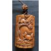 Image 13 : A Very Fine Hand Carved Boxwood Inro Signed 19th Century 8.5 Cm