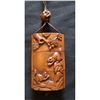 Image 9 : A Very Fine Hand Carved Boxwood Inro Signed 19th Century 8.5 Cm