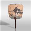 Image 1 : 19th Century Japanese Woodblock Print Fan Hiroshige