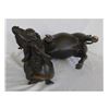 Image 16 : Asian Bronze Cow Censer With A Boy 19th Century Or Earlier
