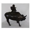 Image 3 : Asian Bronze Cow Censer With A Boy 19th Century Or Earlier