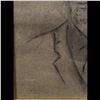 Image 4 : Framed Signed Pencil Sketch Of Vladimir Lenin, Early-Mid 20th Century