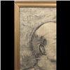 Image 7 : Large Framed Artist Signed Charcoal Sketch Of Vladimir Lenin, Early-Mid 20th Century