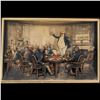 Image 2 : Framed Ivorex Plaque "Mr. Pickwick Addressing The Members of the Pickwick Club"