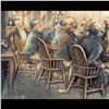Image 7 : Framed Ivorex Plaque "Mr. Pickwick Addressing The Members of the Pickwick Club"