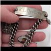 Image 2 : A Fine Sterling Silver Chain Bracelet With 15 Charms, Some Marked Sterling, 68 Grams