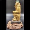 Image 2 : Lot Of 5 Assorted Egyptian Carved Statues