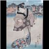 Image 10 : Pair Of Framed Japanese Wood Block Prints
