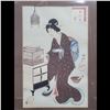 Image 6 : Pair Of Framed Japanese Wood Block Prints
