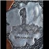 Image 10 : Iraqi Hammered Silver And Copper Plate With Case