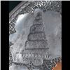 Image 8 : Iraqi Hammered Silver And Copper Plate With Case