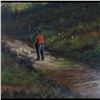 Image 2 : Signed John Pollins, 20th Century American Oil On Canvas Landscape Painting
