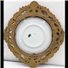 Image 8 : 19th Century Framed Signed "Sicor" French Ornate Porcelain Plate