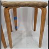 Image 2 : Pair Of Vintage 1950s Style Stools