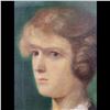 Image 2 : Framed Oil On Canvas Portrait With Display light