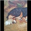 Image 7 : W. Audrey Signed Oil On Canvas 20th C Portrait Of Collie Dog