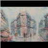 Image 2 : Signed Oil On Canvas Impressionist Landscape Painting, 20th Century