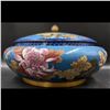 Image 2 : A Large Chinese Cloisonne Lidded Bowl