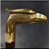 Image 11 : Lot Of 3 Vintage Carved Wooden Canes, Two With Bird Handles And One With A Carved Man