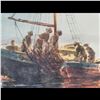 Image 3 : Artist Signed Watercolor Painting Of Nautical Scene