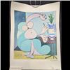 Image 1 : A Signed Abstract Lithograph On BFK Rives Paper, Possibly After Picasso