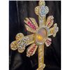Image 5 : A Grand Enameled And Encrusted Jeweled Reliquary
