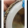 Image 11 : A Chinese White Jade Bangle (19TH C) And Enamel On Sterling Water Coupe 155.26 TOTAL GRAMS