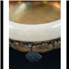 Image 2 : A Chinese White Jade Bangle (19TH C) And Enamel On Sterling Water Coupe 155.26 TOTAL GRAMS