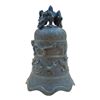 Image 1 : A Very Fine Chinese Bronze Bell WIth Six Character Mark & Calligraphy, Bronze Temple Bell