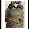 Image 7 : A Very Fine Chinese Bronze Bell WIth Six Character Mark & Calligraphy, Bronze Temple Bell