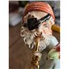 Image 19 : Tiziano Galli 1908-1986 Porcelain Figure Pirate With Parrot & Treasure Chest Signed.