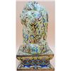 Image 7 : A Large Imperial Yellow Chinese Cloisonne Figure