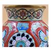 Image 17 : Chinese Enamel Cloisonne Vase With Butterflies