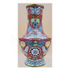 Image 2 : Chinese Enamel Cloisonne Vase With Butterflies