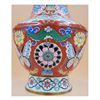 Image 3 : Chinese Enamel Cloisonne Vase With Butterflies