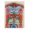 Image 8 : Chinese Enamel Cloisonne Vase With Butterflies