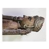 Image 14 : Early Hand Carved Wooden Architectural Figural Carving Part Of A Column Probably