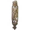 Image 1 : Early Hand Carved Wooden Architectural Figural Carving Part Of A Column Probably