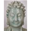 Image 12 : A Seated Celadon Porcelain Buddha
