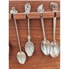 Image 5 : A Large Lot Of Souvenir Spoons Silver, Silverplated And Pewter With Enamels Assorted