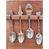 Image 8 : A Large Lot Of Souvenir Spoons Silver, Silverplated And Pewter With Enamels Assorted