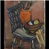Image 1 : Signed "Mirell" Acrylic On Canvas Still-Life Painting