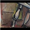 Image 2 : Signed "Mirell" Acrylic On Canvas Still-Life Painting