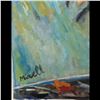 Image 2 : Signed "Mirell" Acrylic On Canvas Still-Life Floral Painting