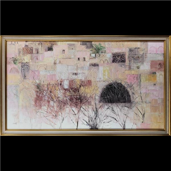 Artist Signed Oil On Canvas