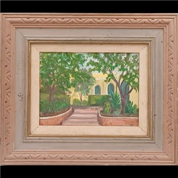 Amy Hunter Wilson Oil On Board Painting