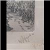 Image 3 : Pair Of Etchings "Eucalyptus Tree" By W.R. Locke & "Strand-On-The-Green, London" By A. Hugh Fisher