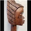 Image 10 : A Large And Fine Hand Carved Head Bust Of An African Lady